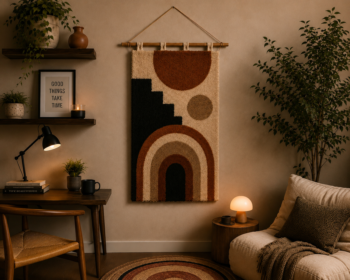 Earth Tone Wall Rugs