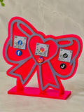Custom QR code stands