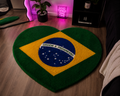 Brazilian Heart Custom Tufted Rug