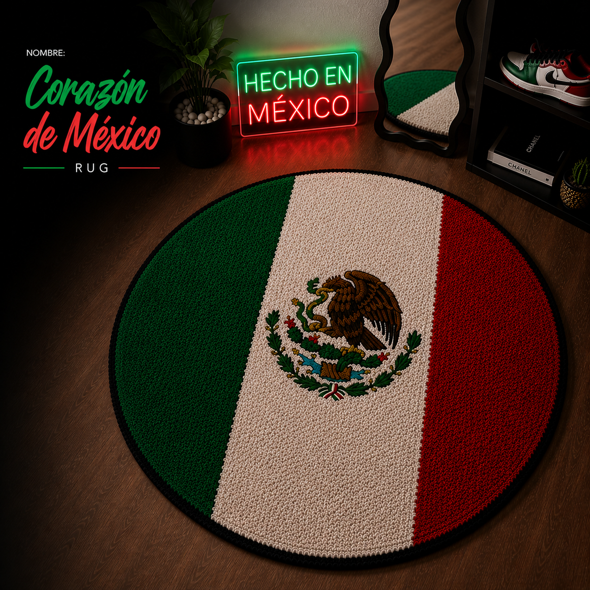 Corazón de México Rug