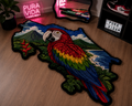 “Pura Vida Macaw” Rug