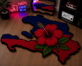 Haiti's Lakou Hibiscus Rug